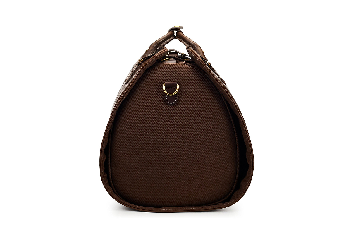 Leather S.C Holdall - Brown