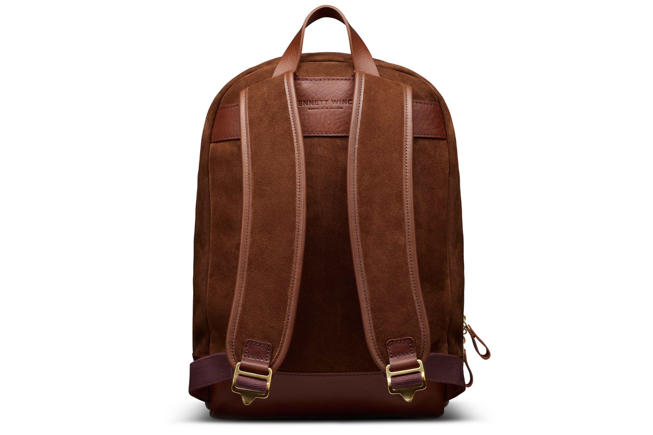 Suede Backpack - Tobacco Brown