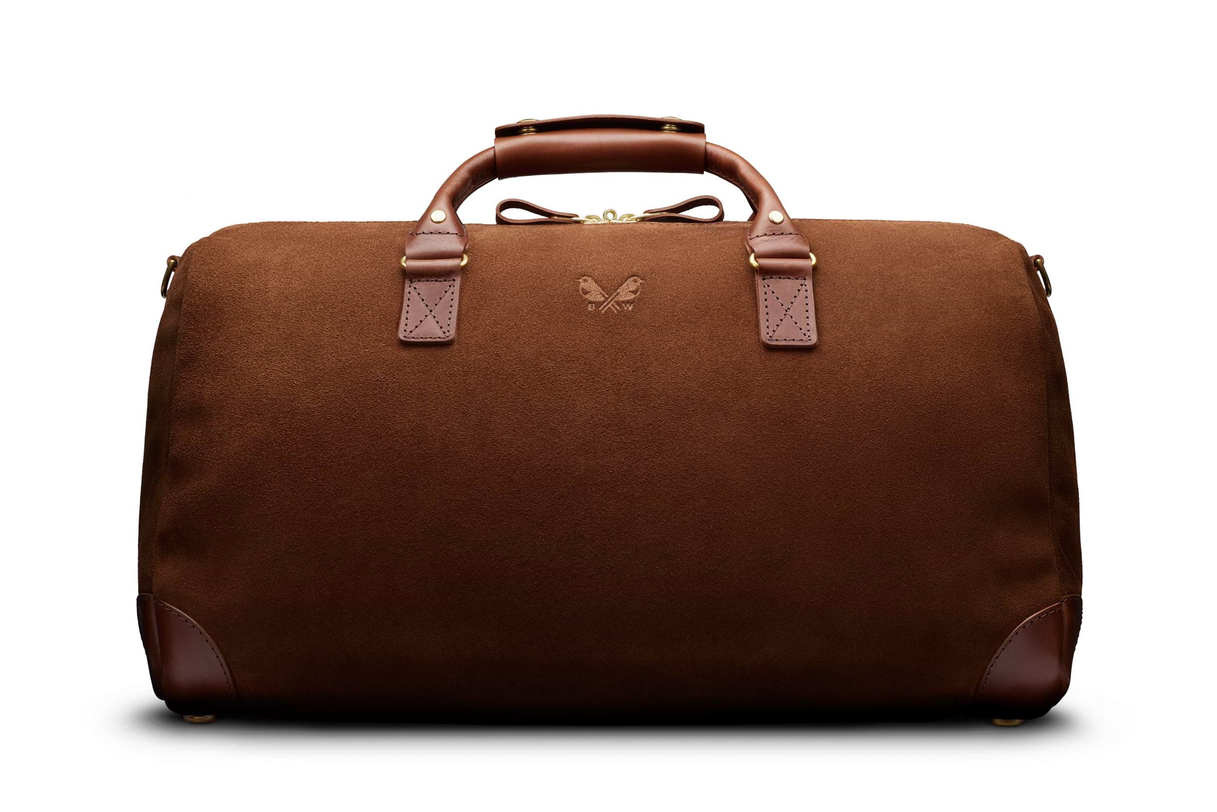 バッグ Dead Stock Coach Suede Duffel Brown Rare Brown Suede Commuter | Suede Duffle Bag | Bennett Winch