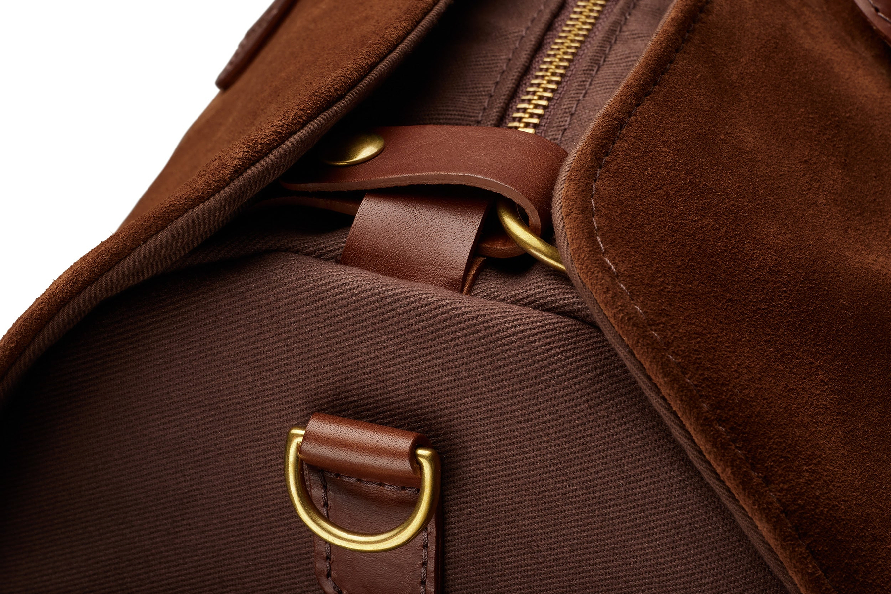 Suede S.C Holdall - Tobacco Brown