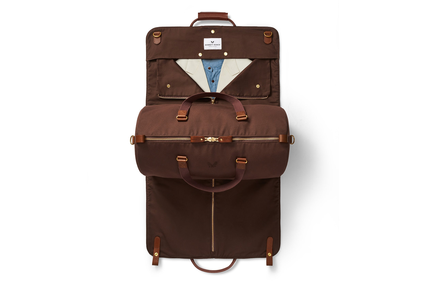 Suede S.C Holdall - Tobacco Brown