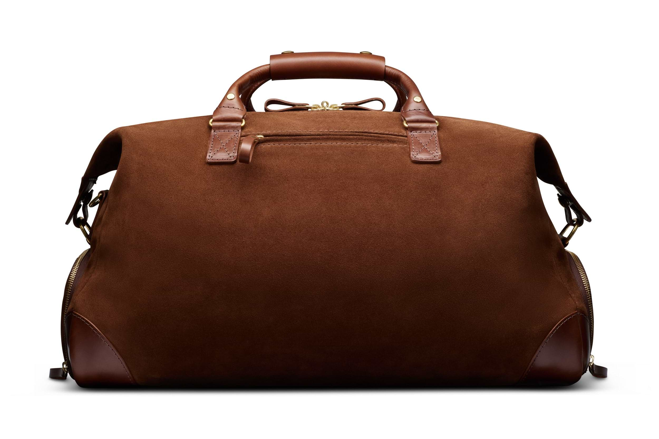 Suede Weekender - Tobacco Brown