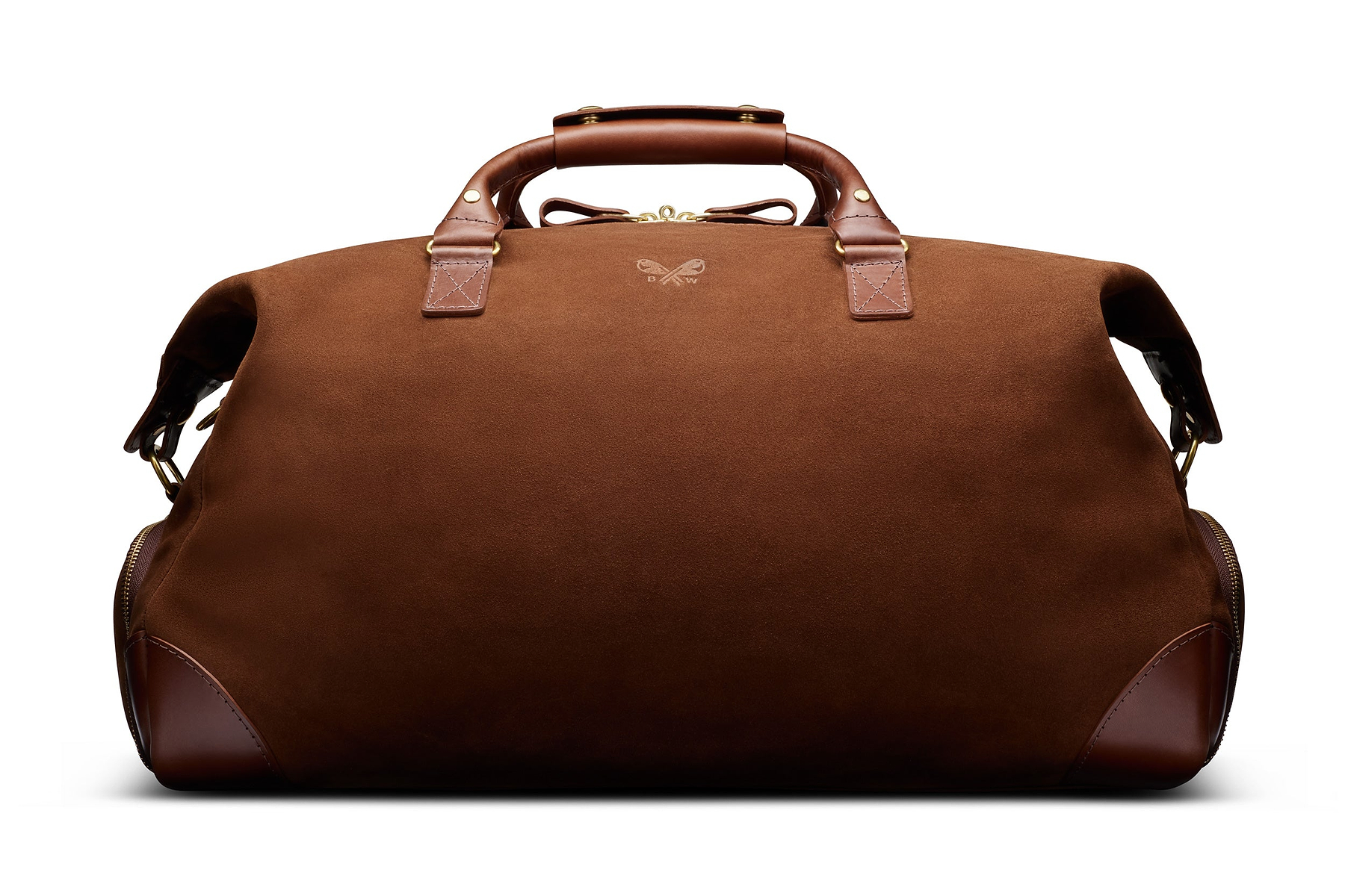 Suede Weekender - Tobacco Brown