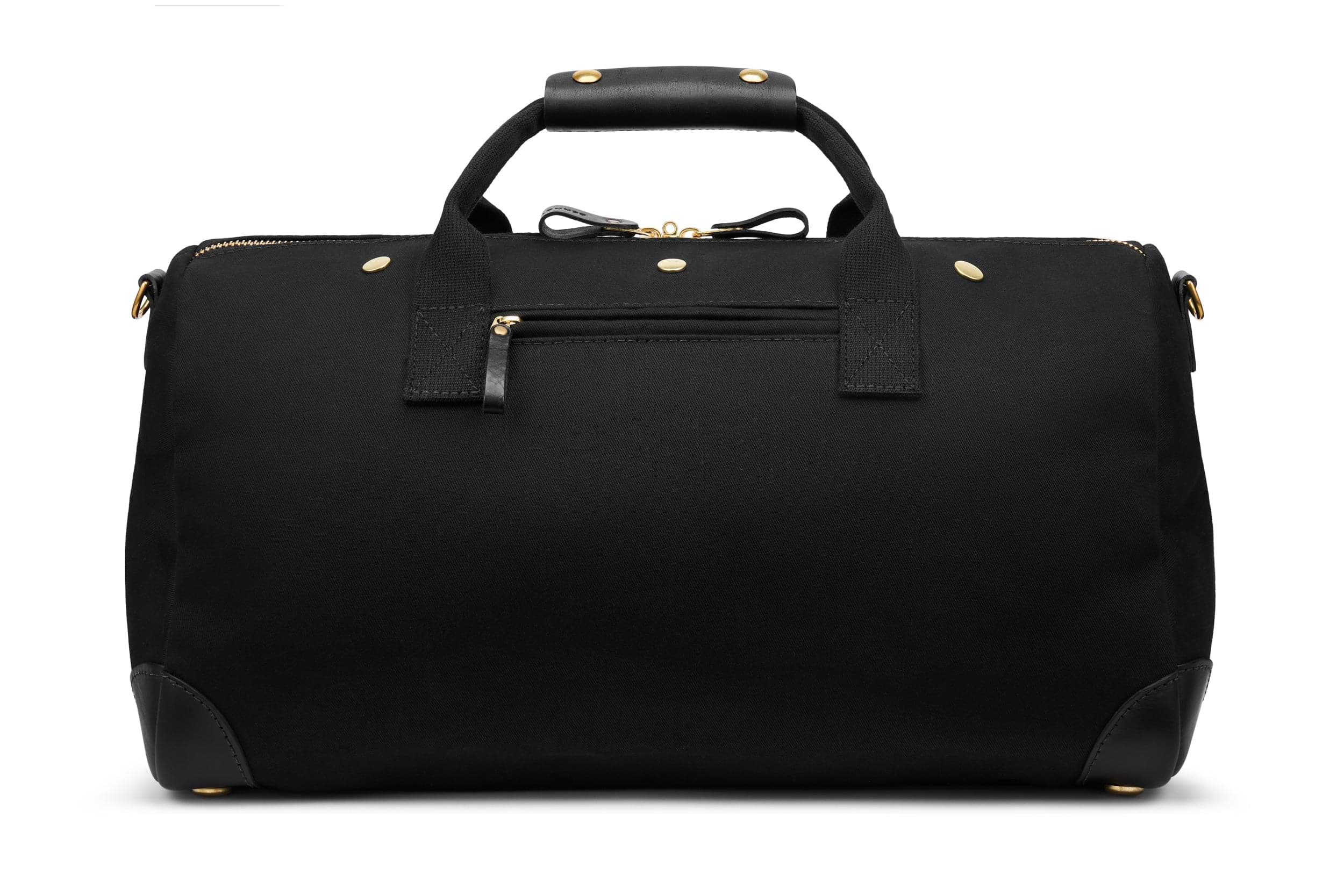 The Commuter | Black Canvas Duffel Bag | Bennett Winch