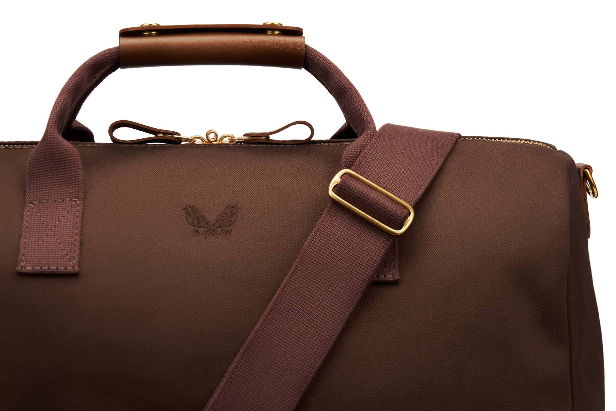 The Commuter | Brown Canvas Duffel Bag | Bennett Winch