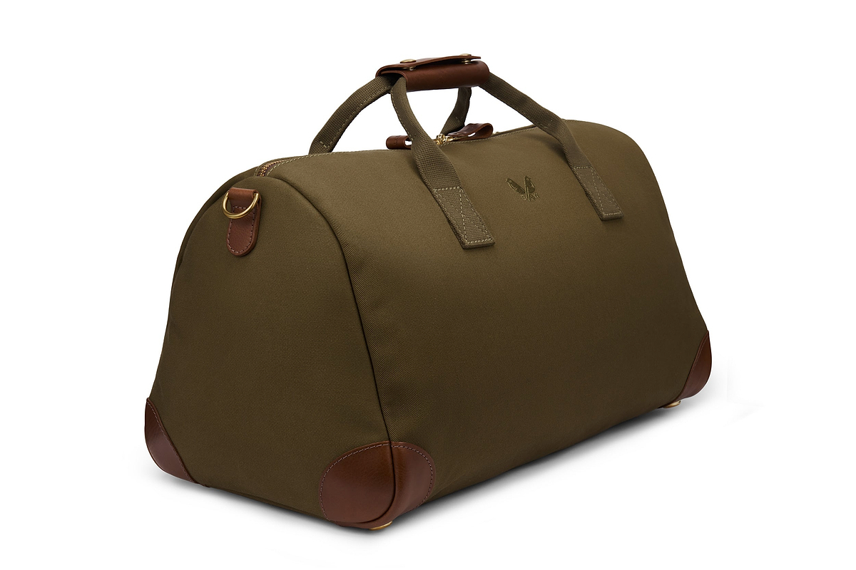 The Commuter | Olive Green Canvas Duffel Bag | Bennett Winch