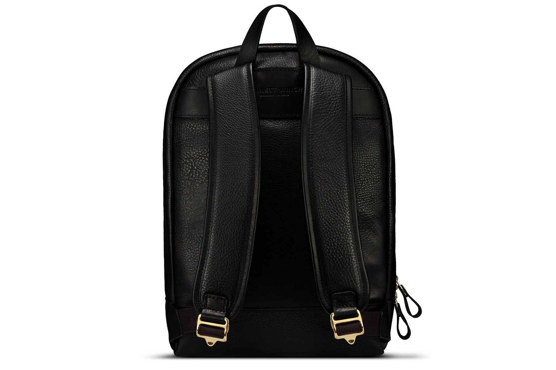 Leather Backpack - Black