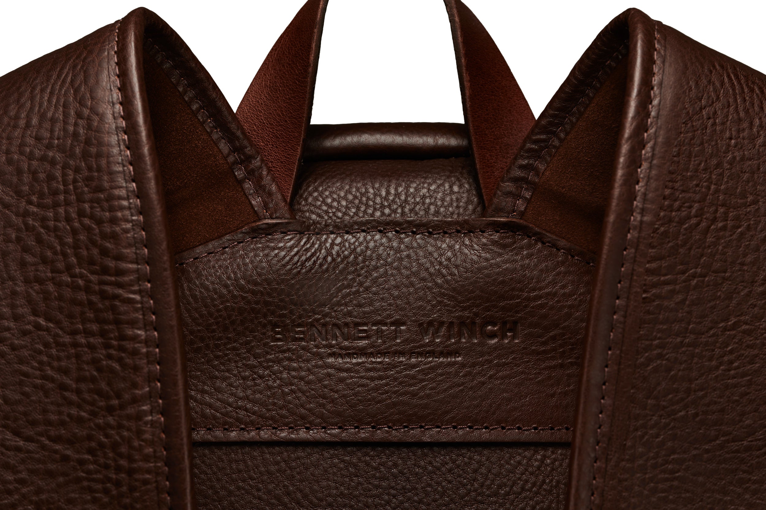 Leather Backpack - Brown