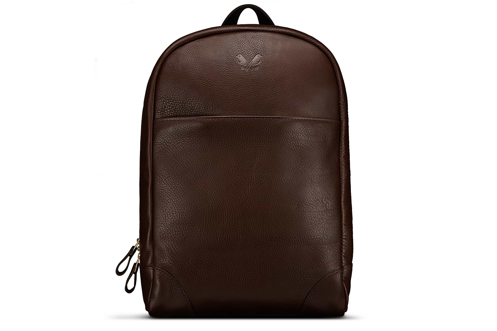 brown leather backpack with zipper Coronado | No.750 Top-Zip A wide U Ellington Leather Backpack