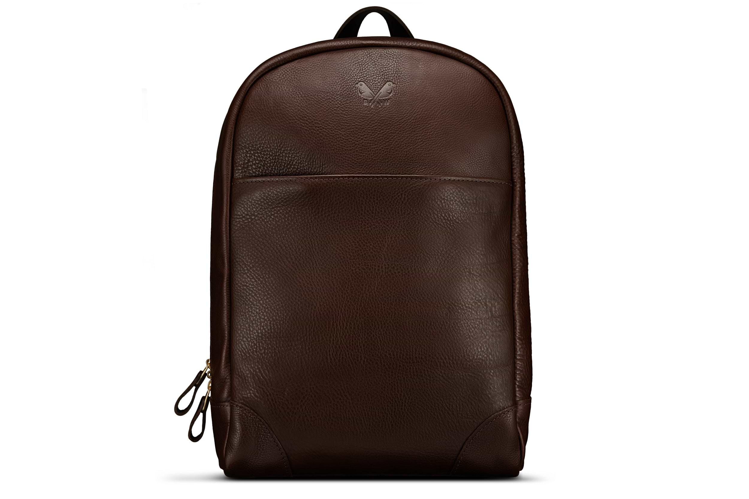 Leather Backpack - Brown