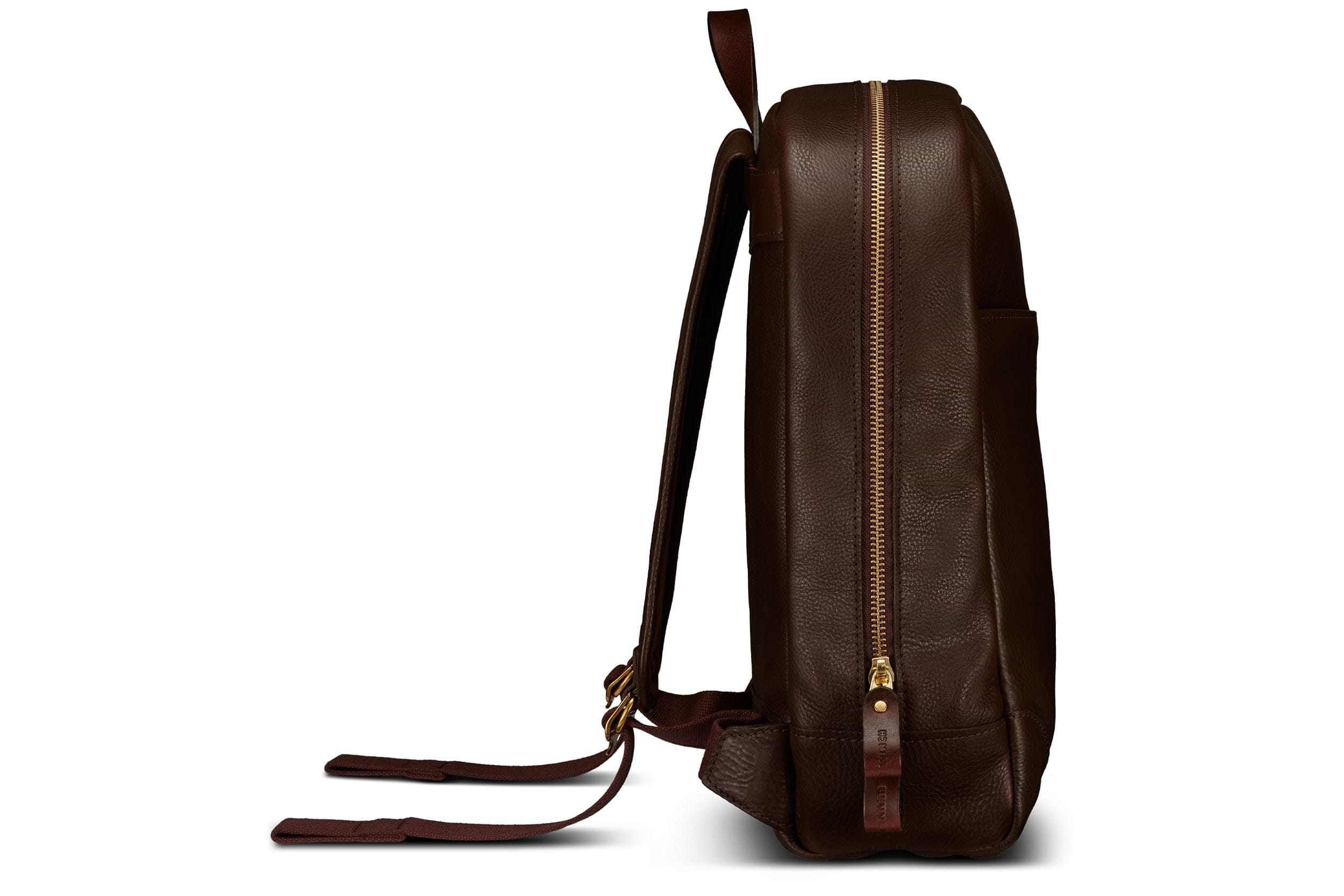 Leather Backpack - Brown