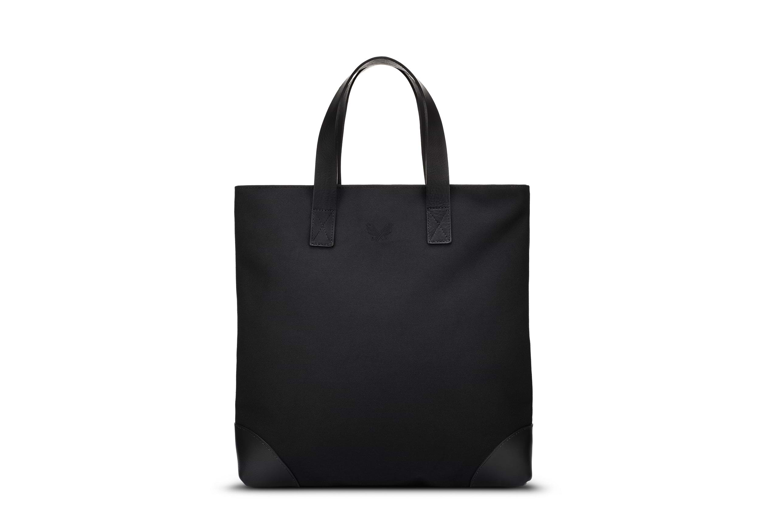 The Tote | Black Luxury Canvas Tote | Bennett Winch