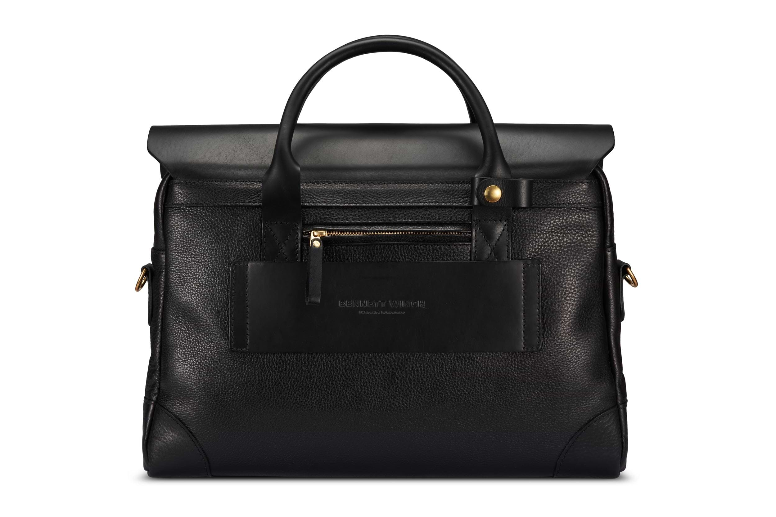 Leather Brief - Black