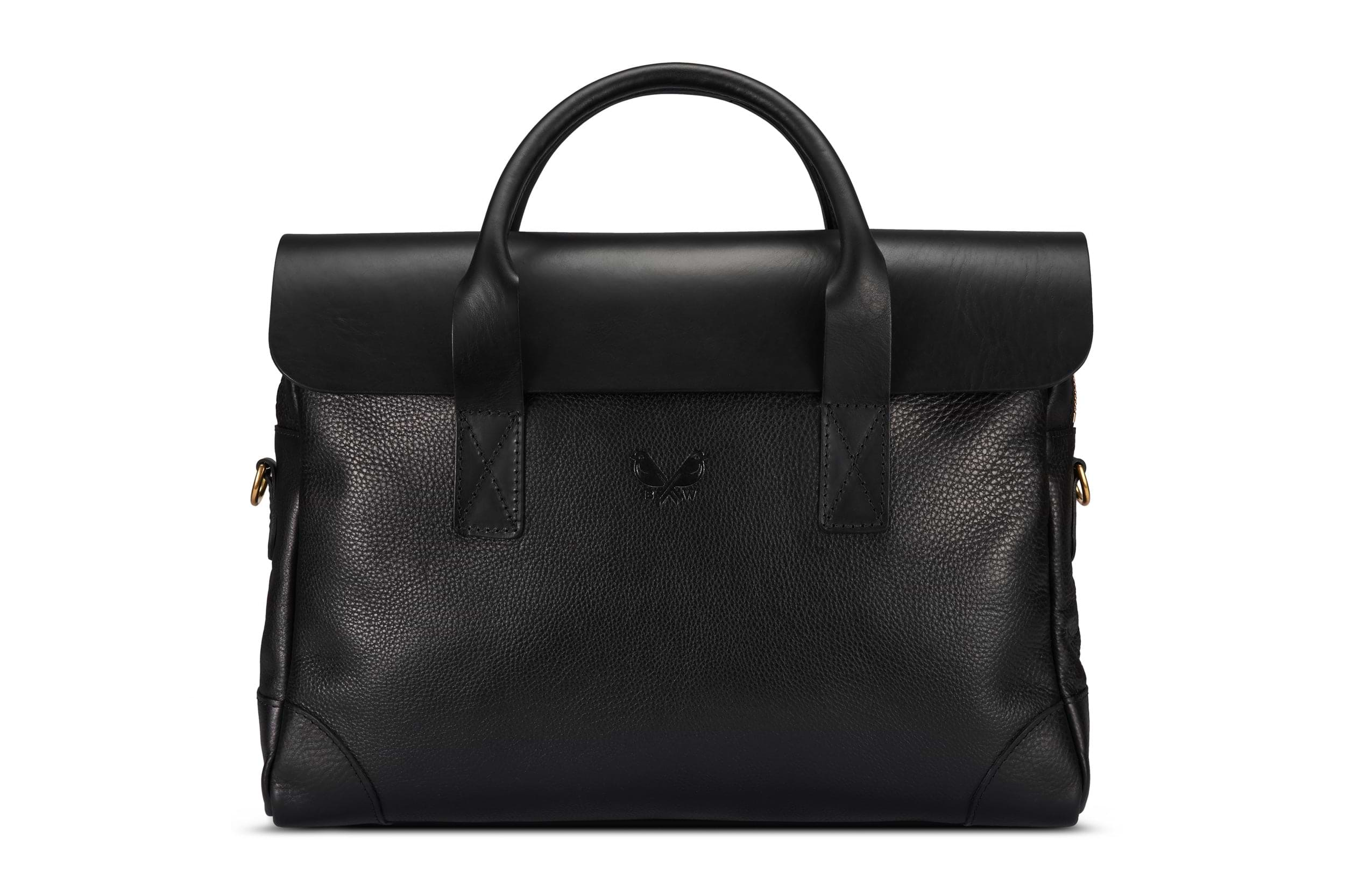 Leather Brief - Black