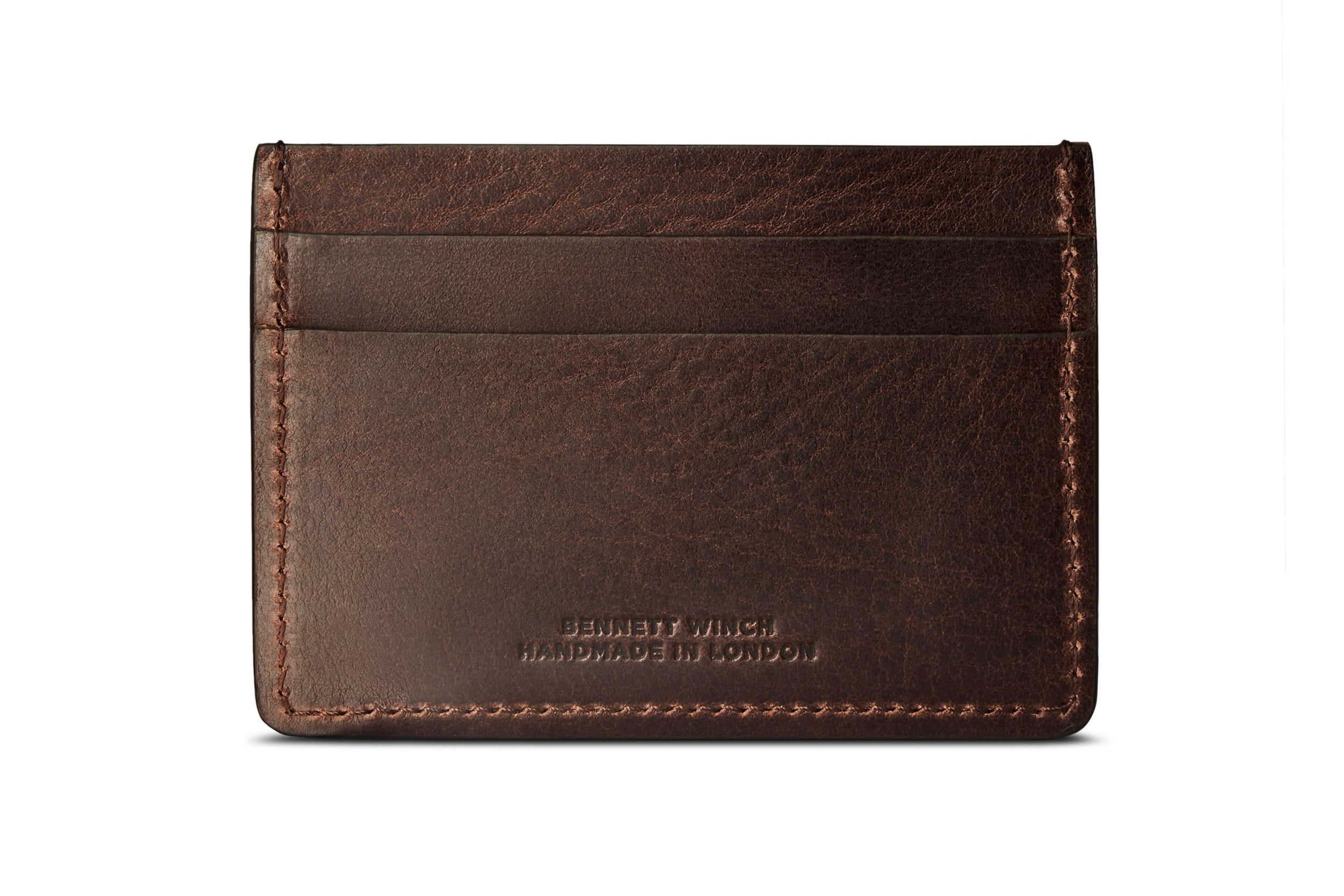 Farringdon Card Holder - Dark Brown