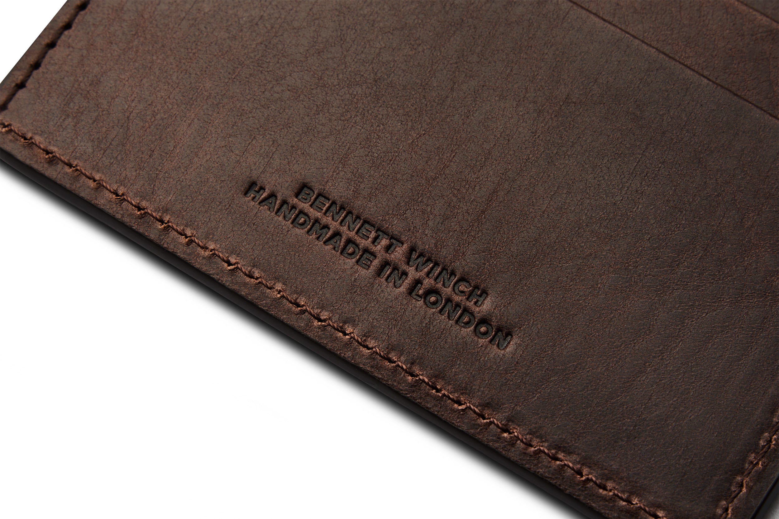 Farringdon Card Holder - Dark Brown