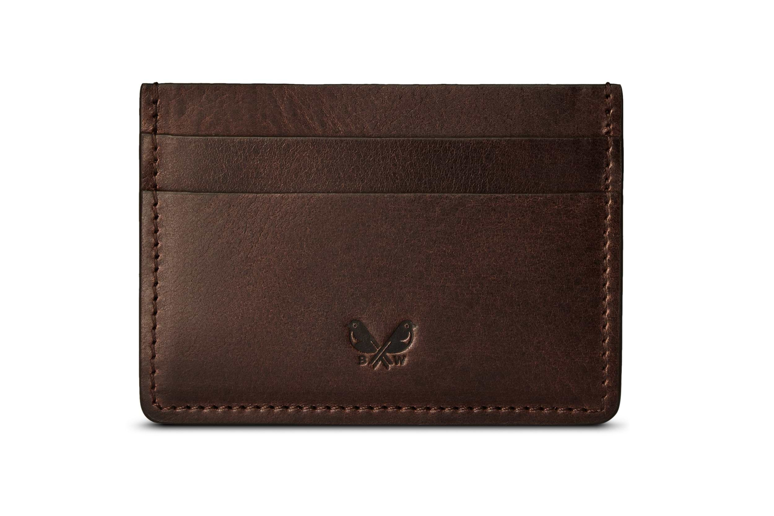 Farringdon Card Holder - Dark Brown