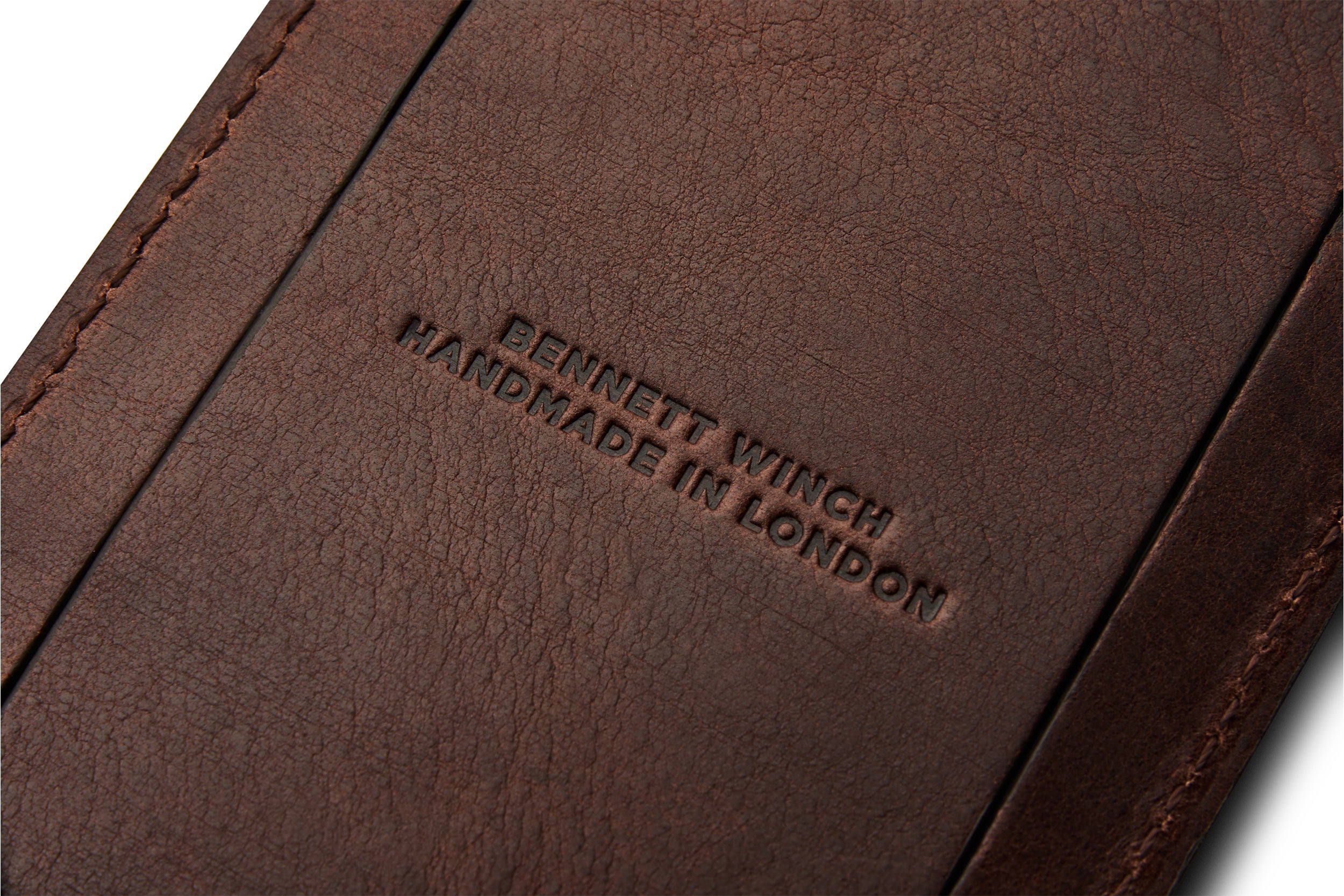 Luggage Tag - Dark Brown