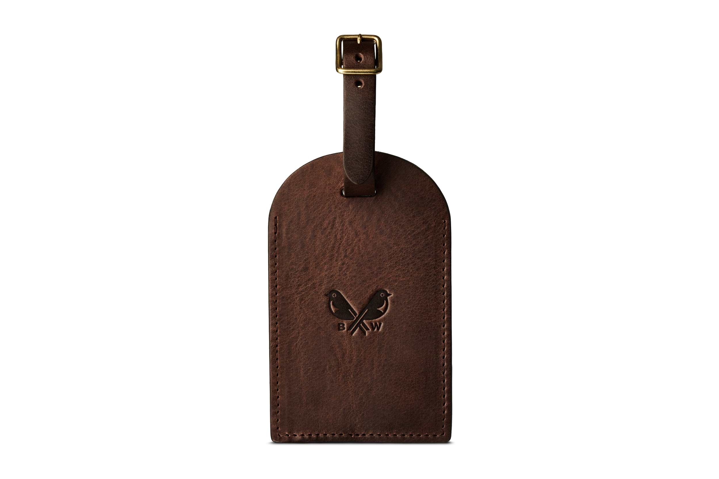 Luggage Tag - Dark Brown