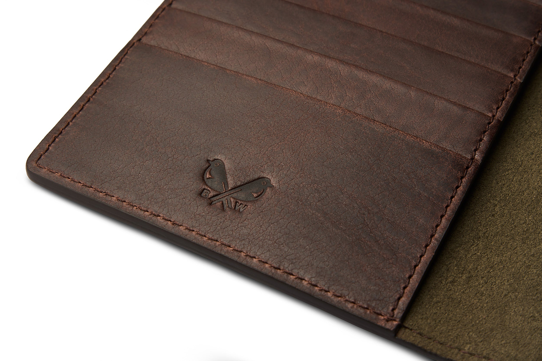 Passport Wallet - Dark Brown