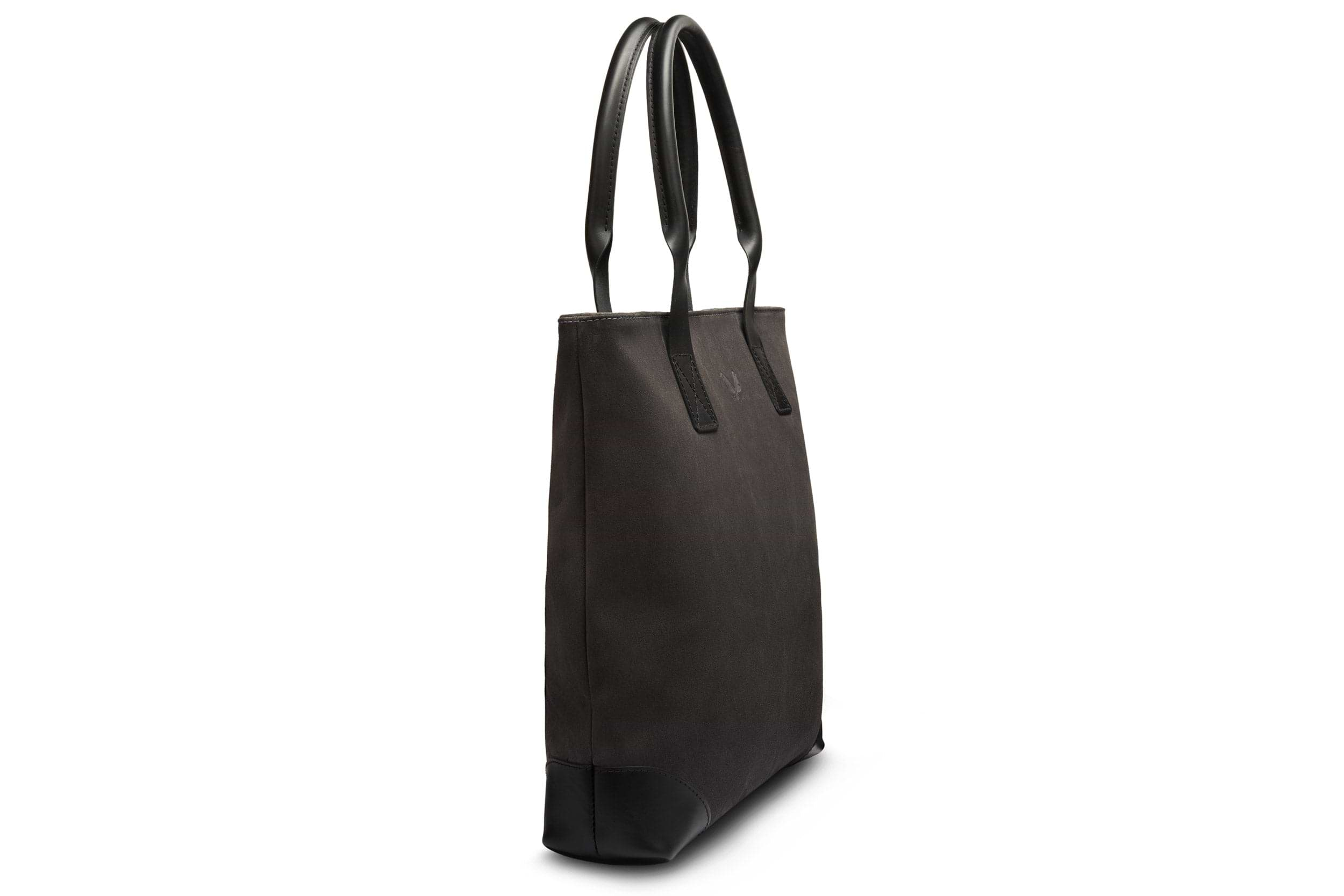 Suede Tote - Storm Grey