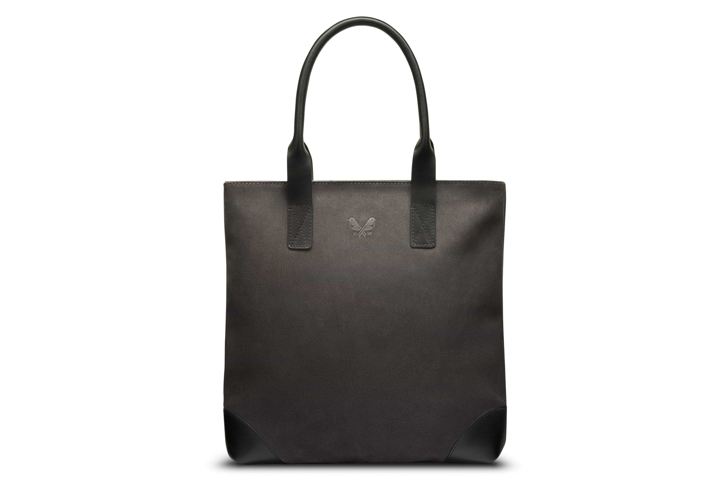 Suede Tote - Storm Grey