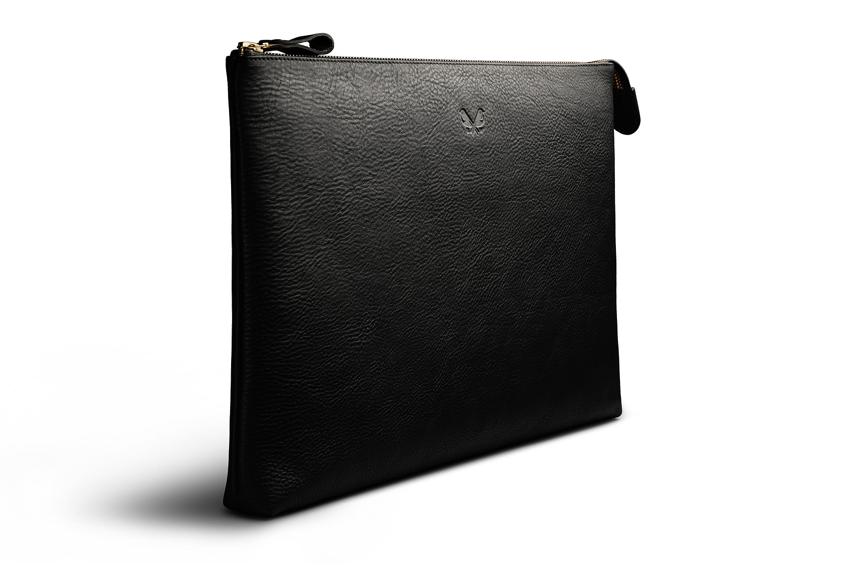 Flight Folio XL - Black Leather