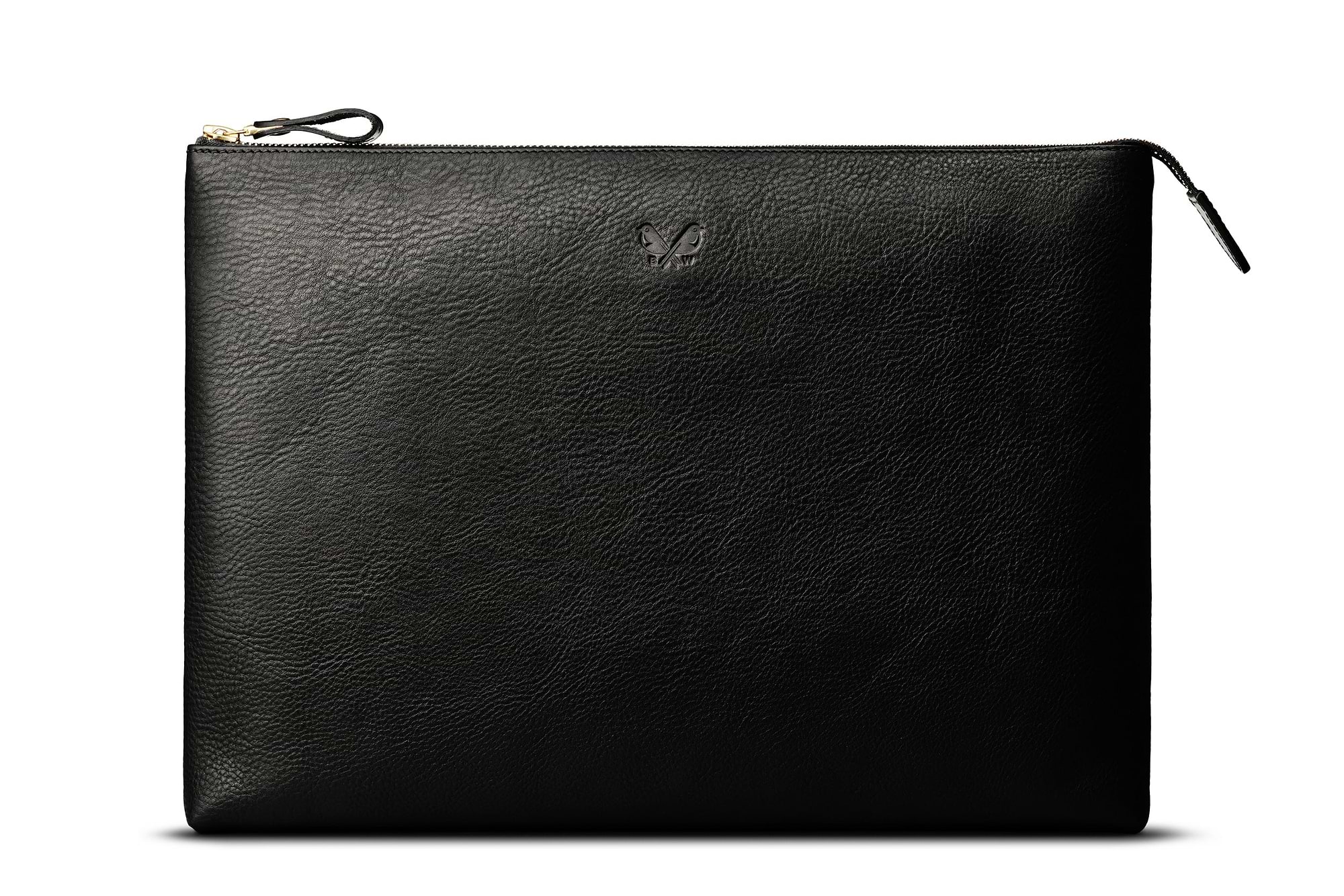 Flight Folio XL - Black Leather