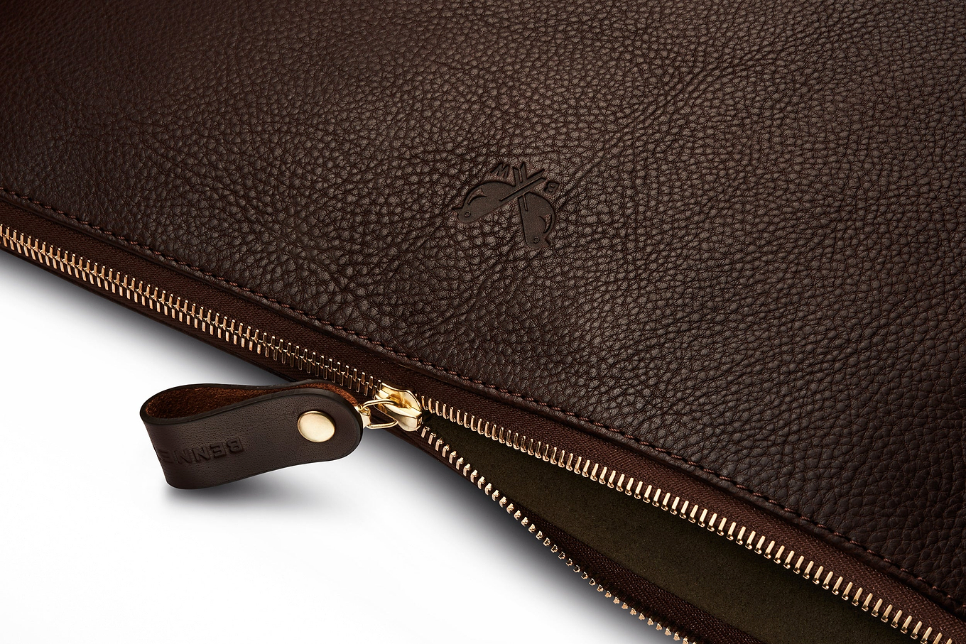 Flight Folio XL - Brown Leather