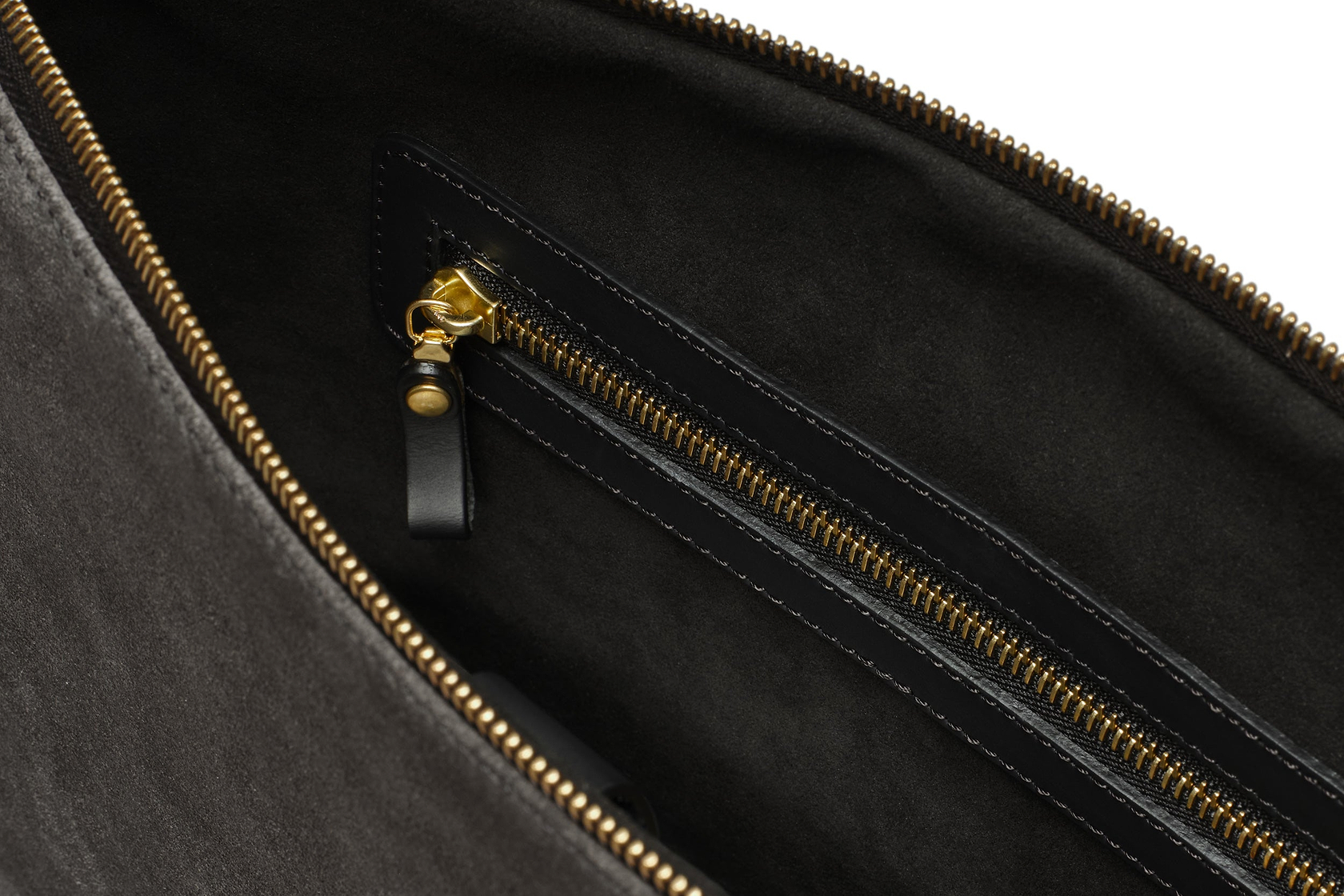 Suede Flight Folio XL - Storm Grey