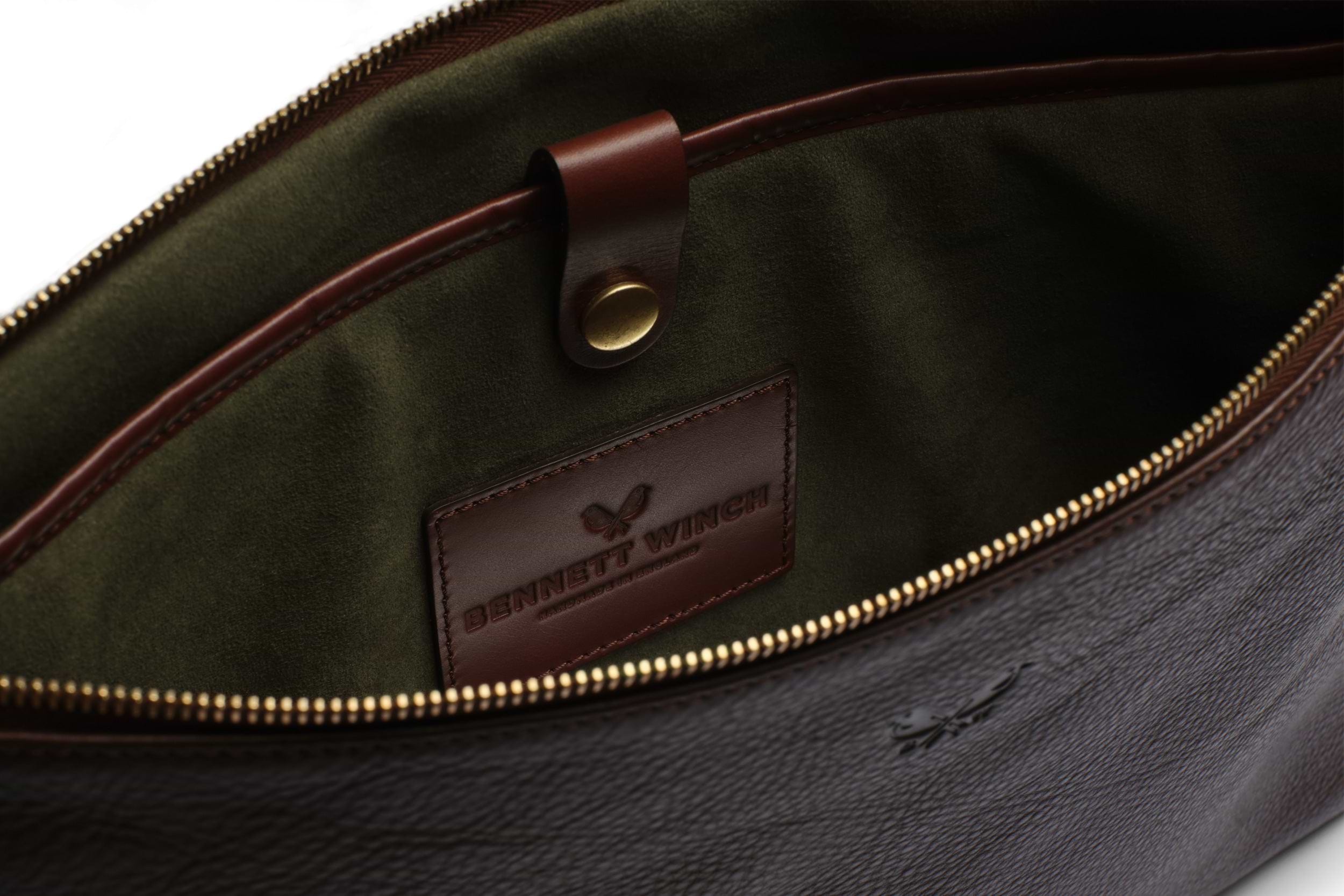 Flight Folio - Brown Leather
