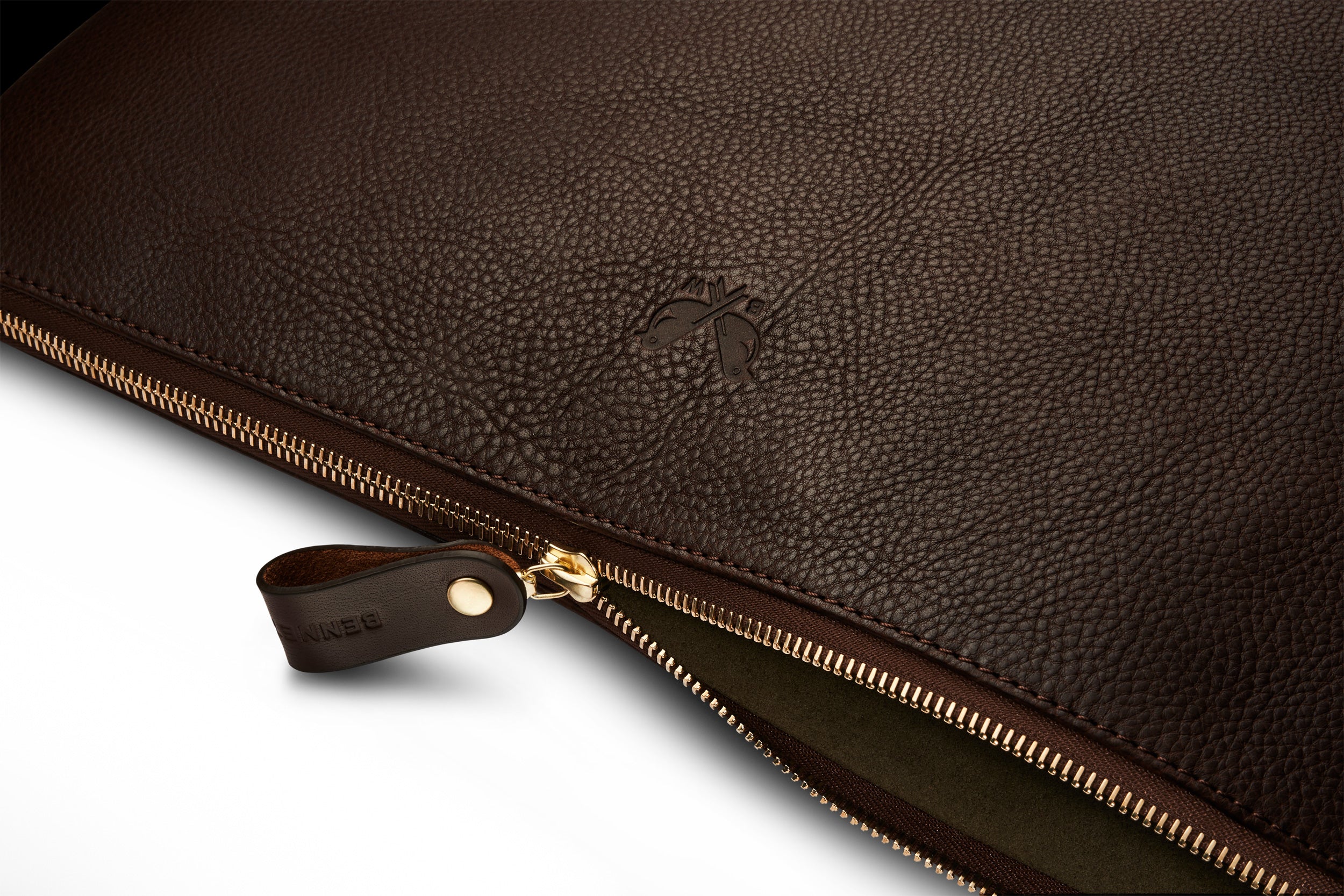 Flight Folio - Brown Leather