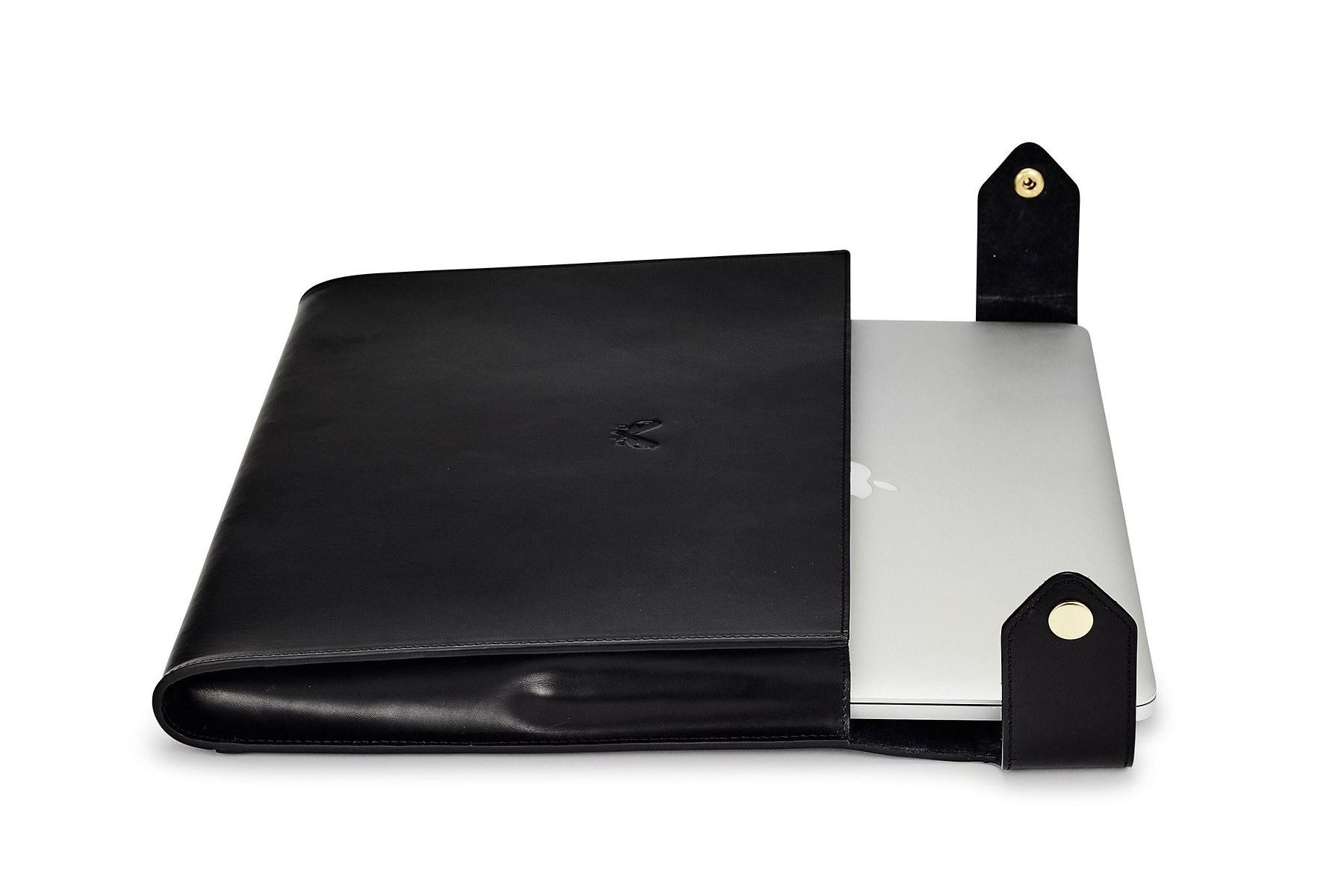 Small Folio - Black Leather