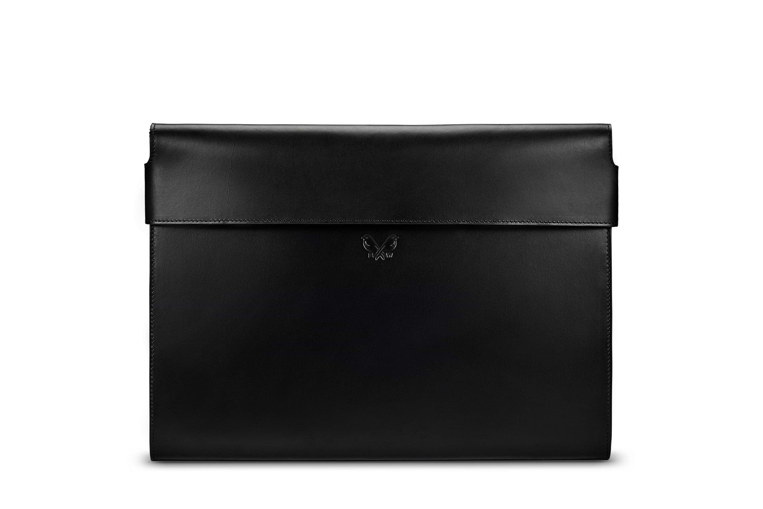 Small Folio - Black Leather