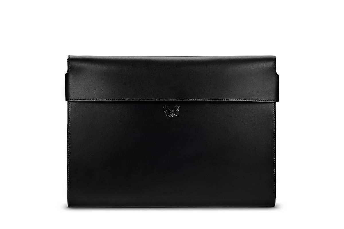 Small Folio | Black Leather Portfolio Case | Bennett Winch