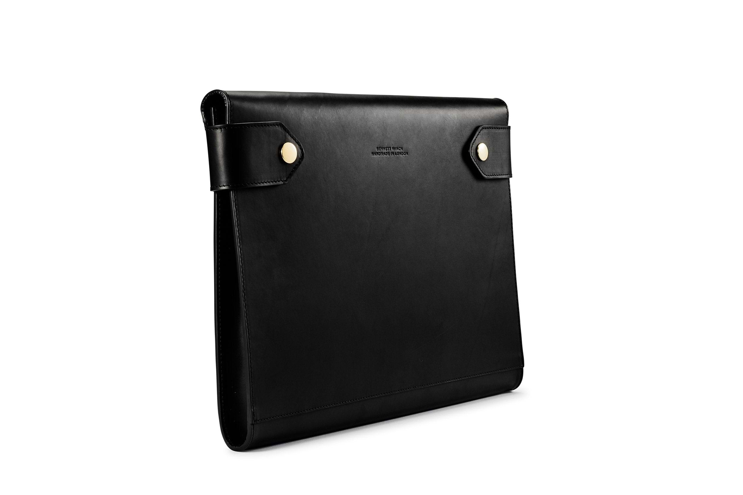 Small Folio - Black Leather