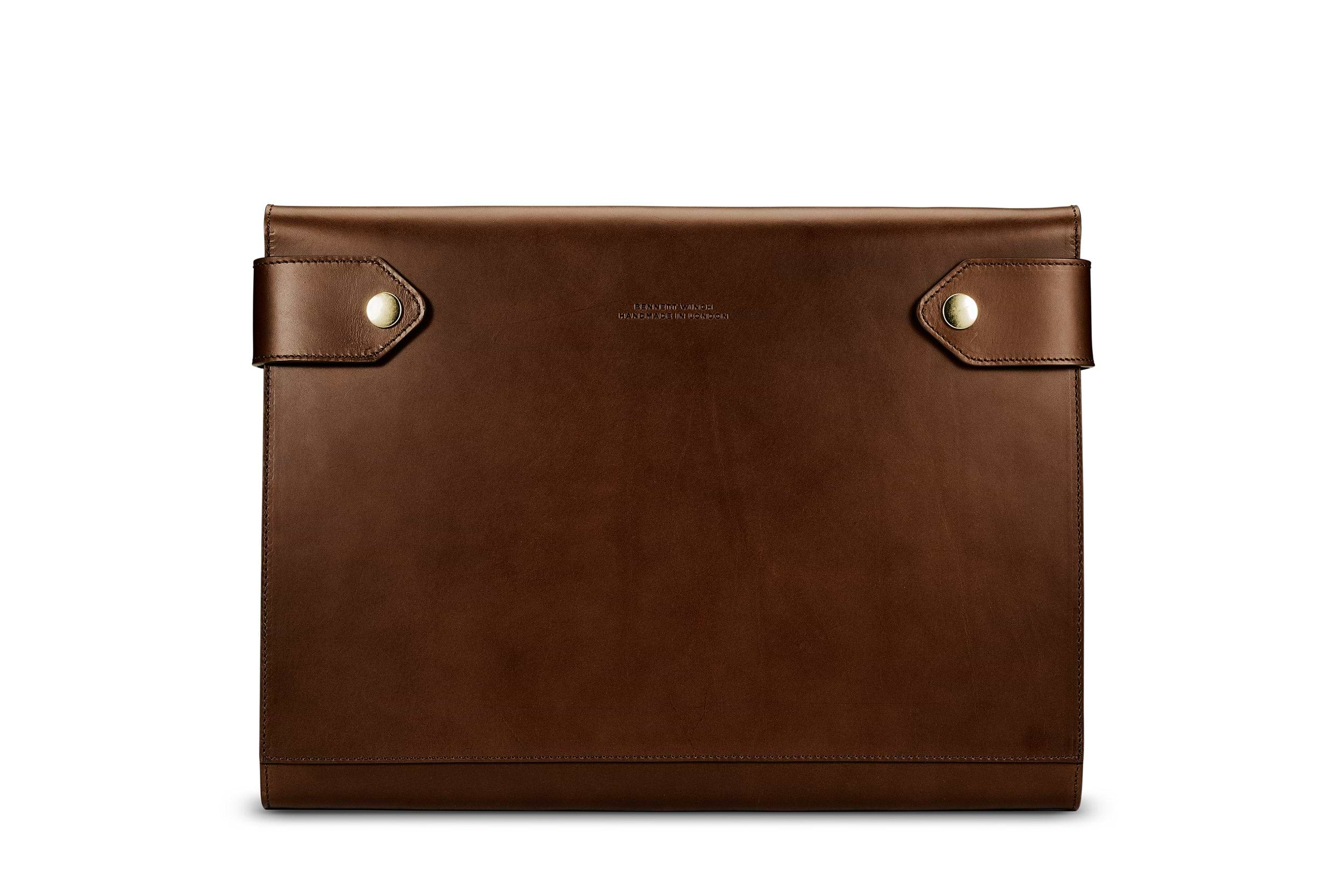 Small Folio - Brown Leather