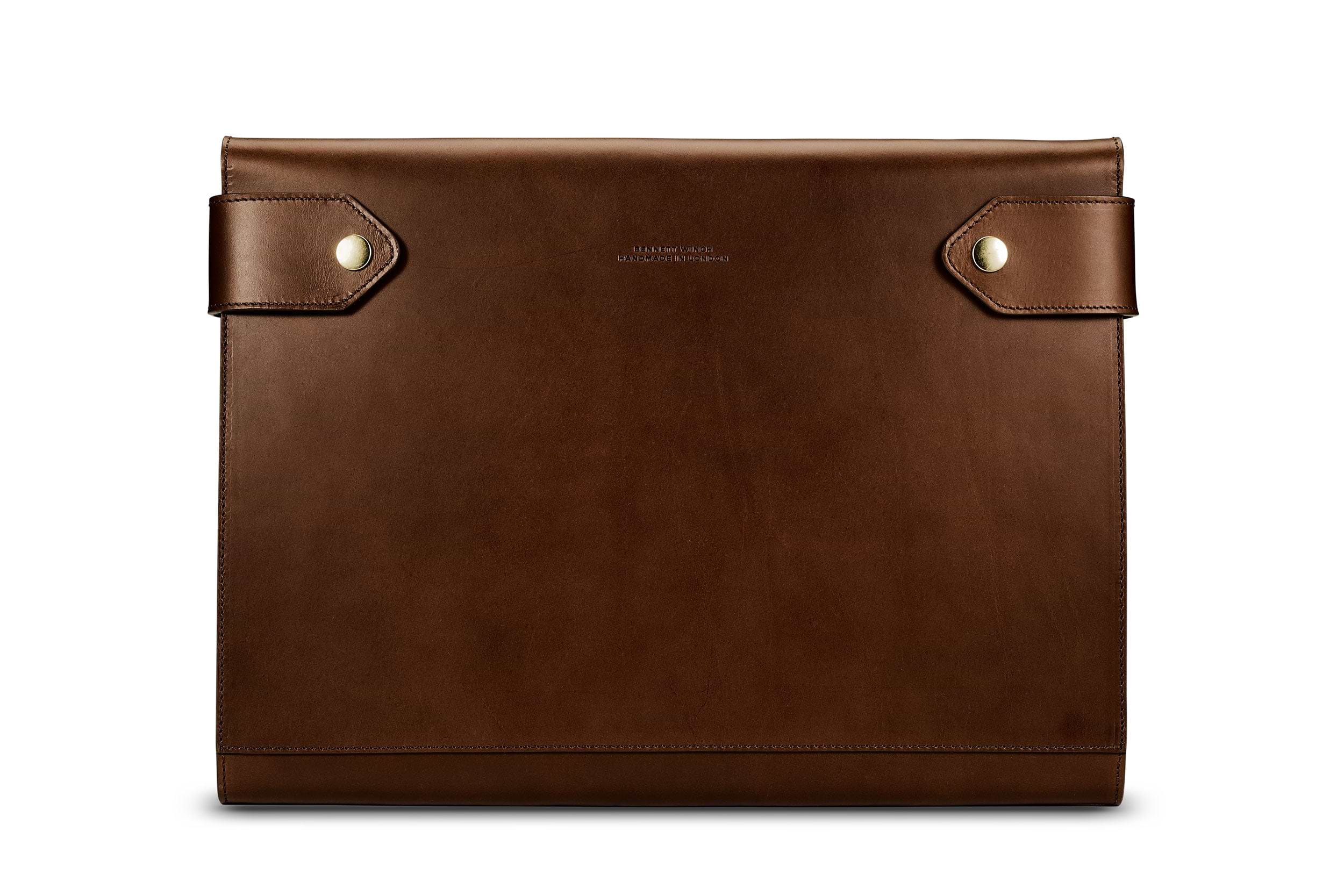 Large Folio - Brown Leather