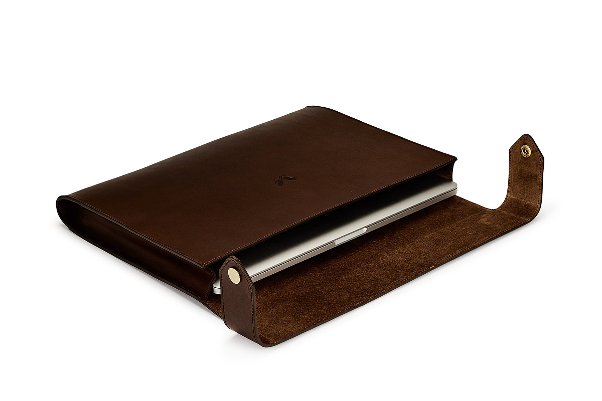 Small Folio | Brown Leather Portfolio Case | Bennett Winch