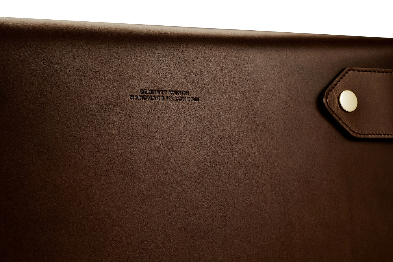 Large Folio - Brown Leather