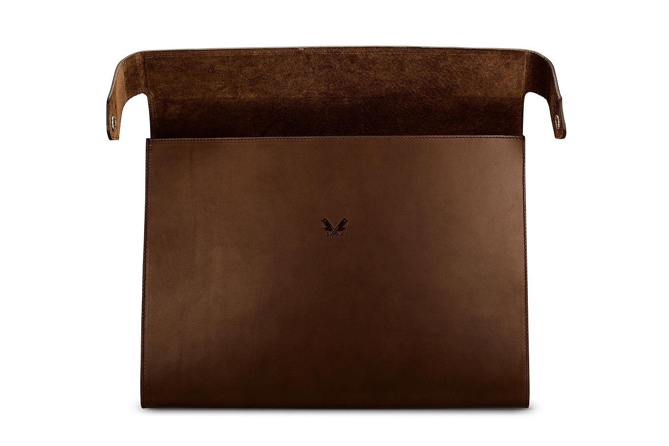 Large Folio - Brown Leather