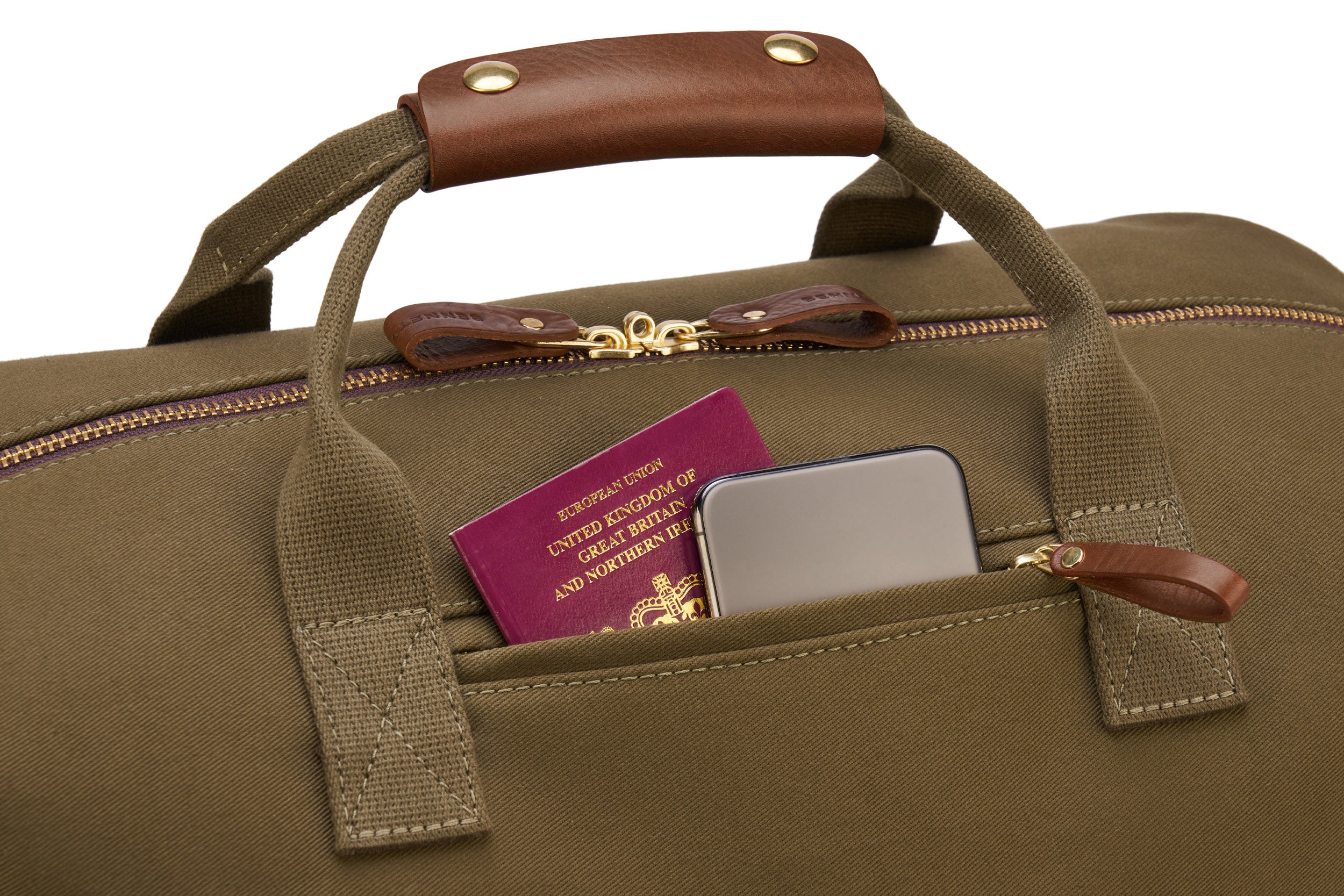 The Weekender | Olive Green Canvas Weekender | Men's Weekend