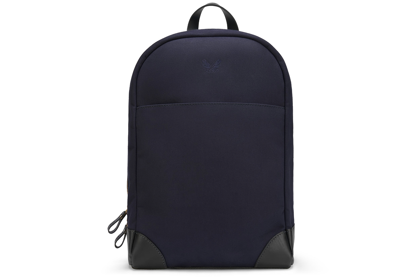 navy canvas backpack 