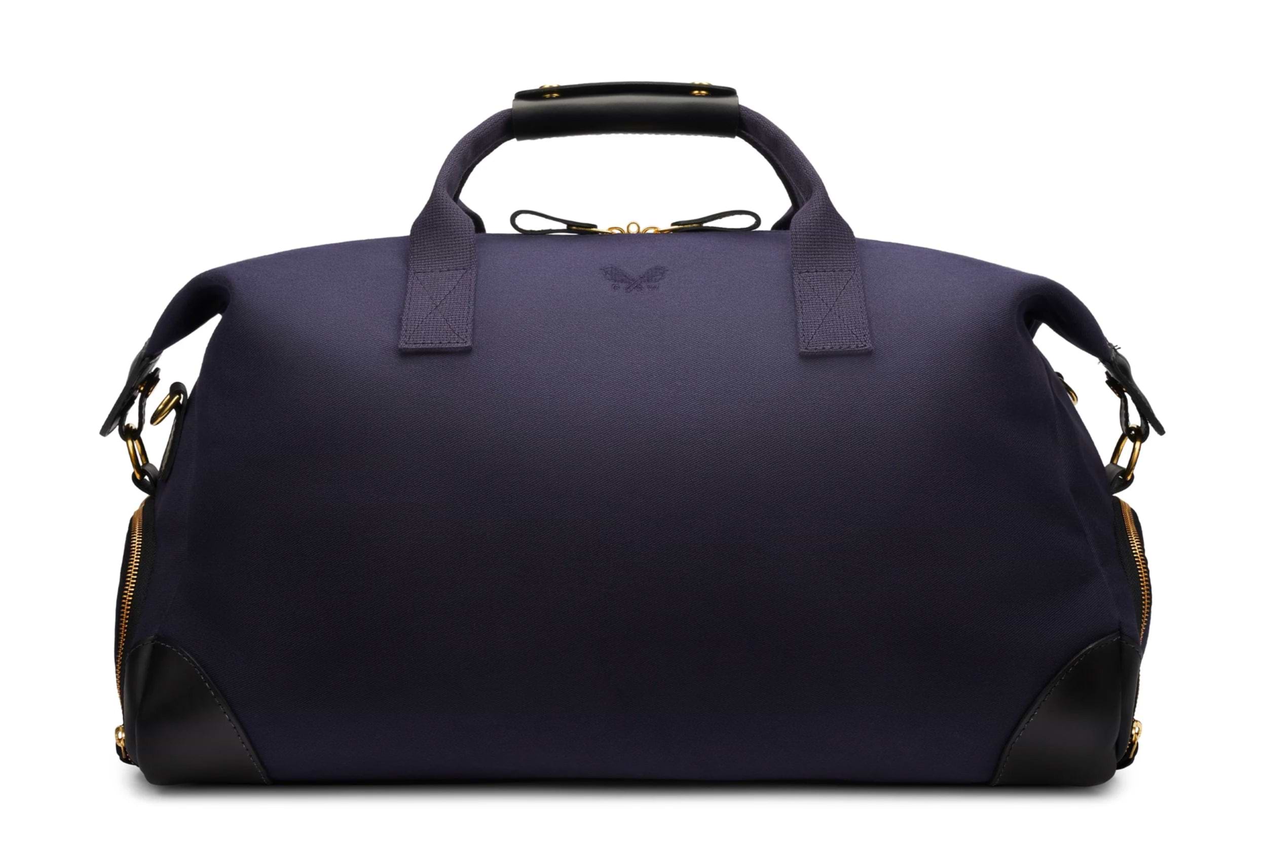 The Weekender | Navy Canvas Weekender | Men's Weekend Bag