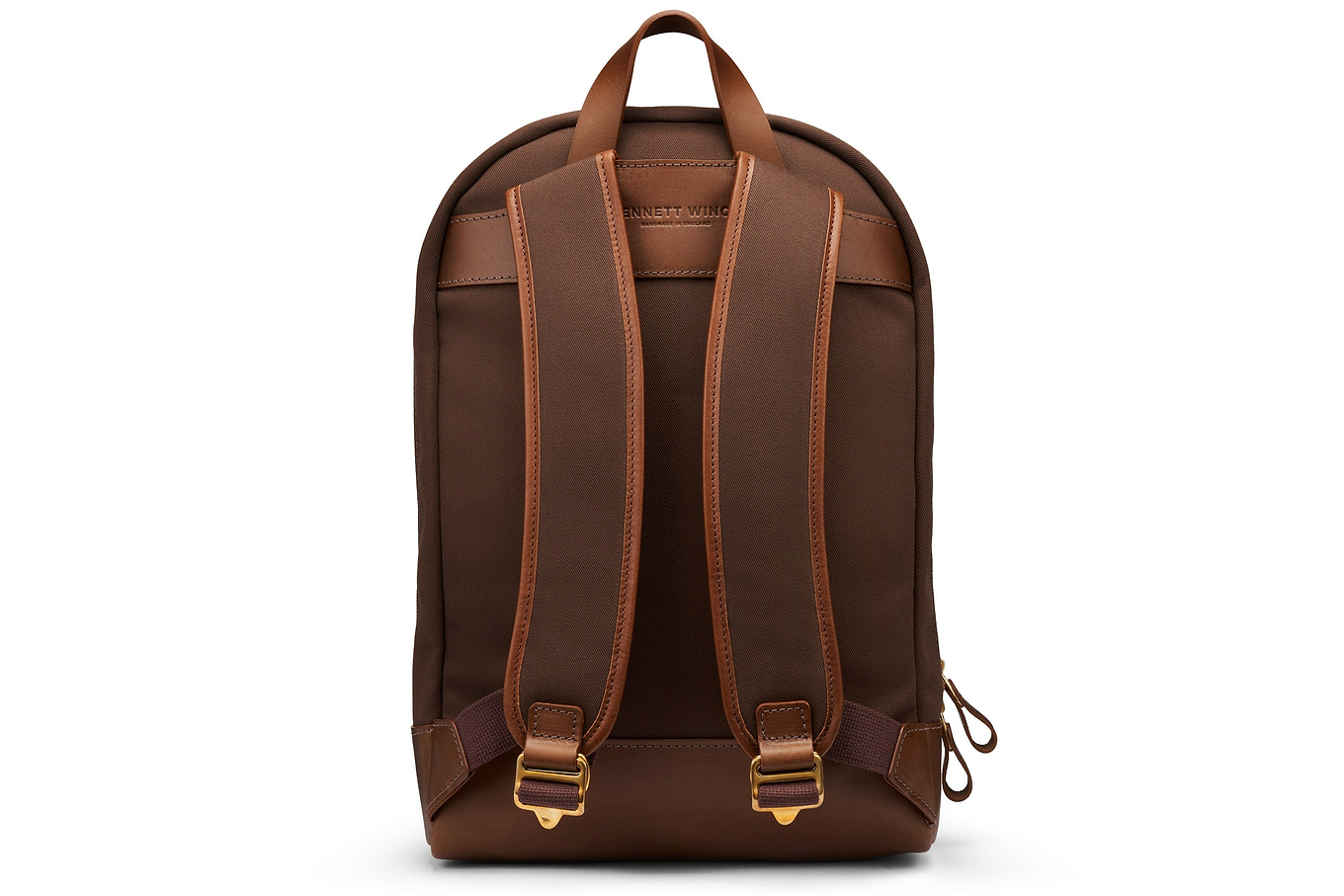 back view of the men's luxury backpack