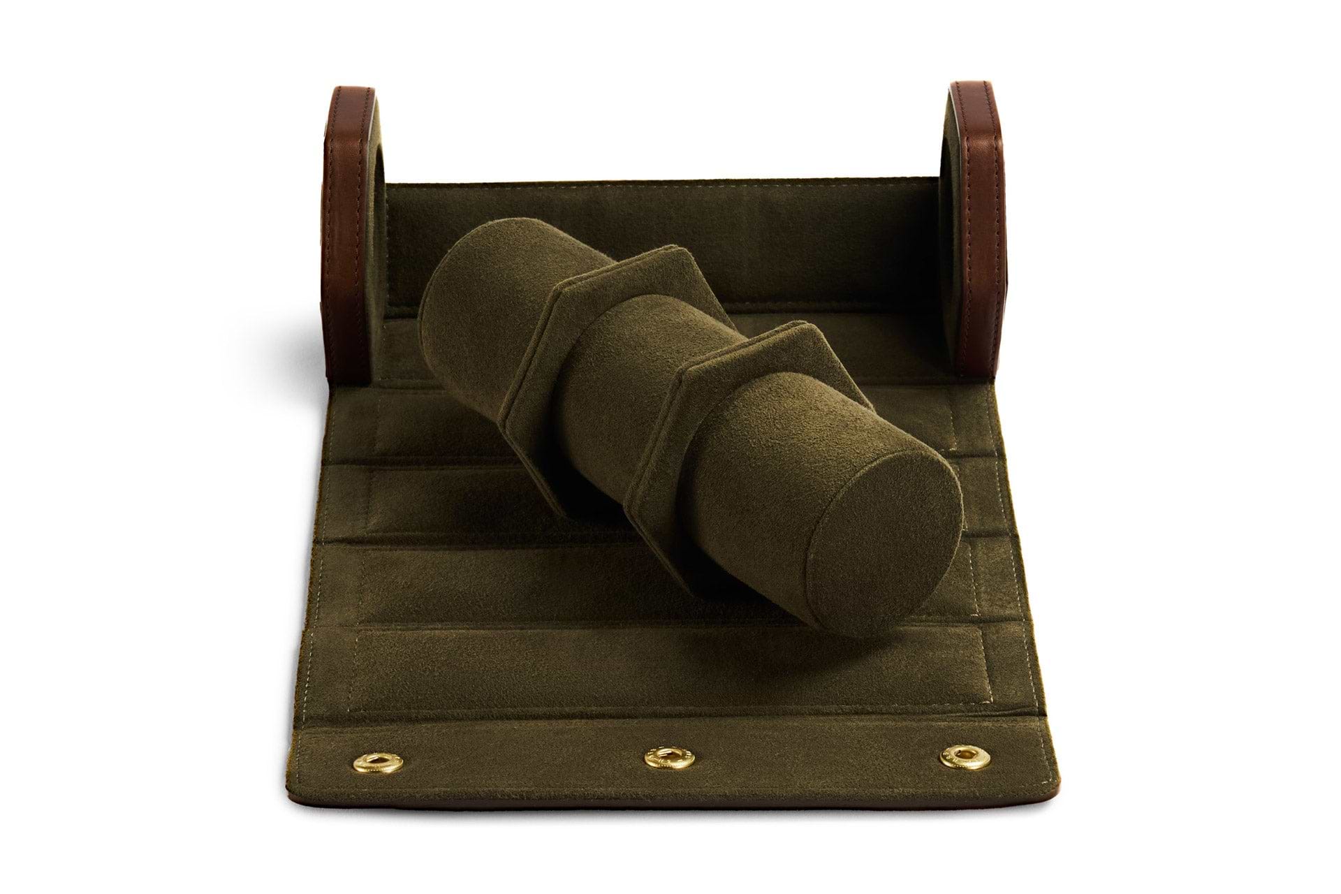 Triple Watch Roll - Brown