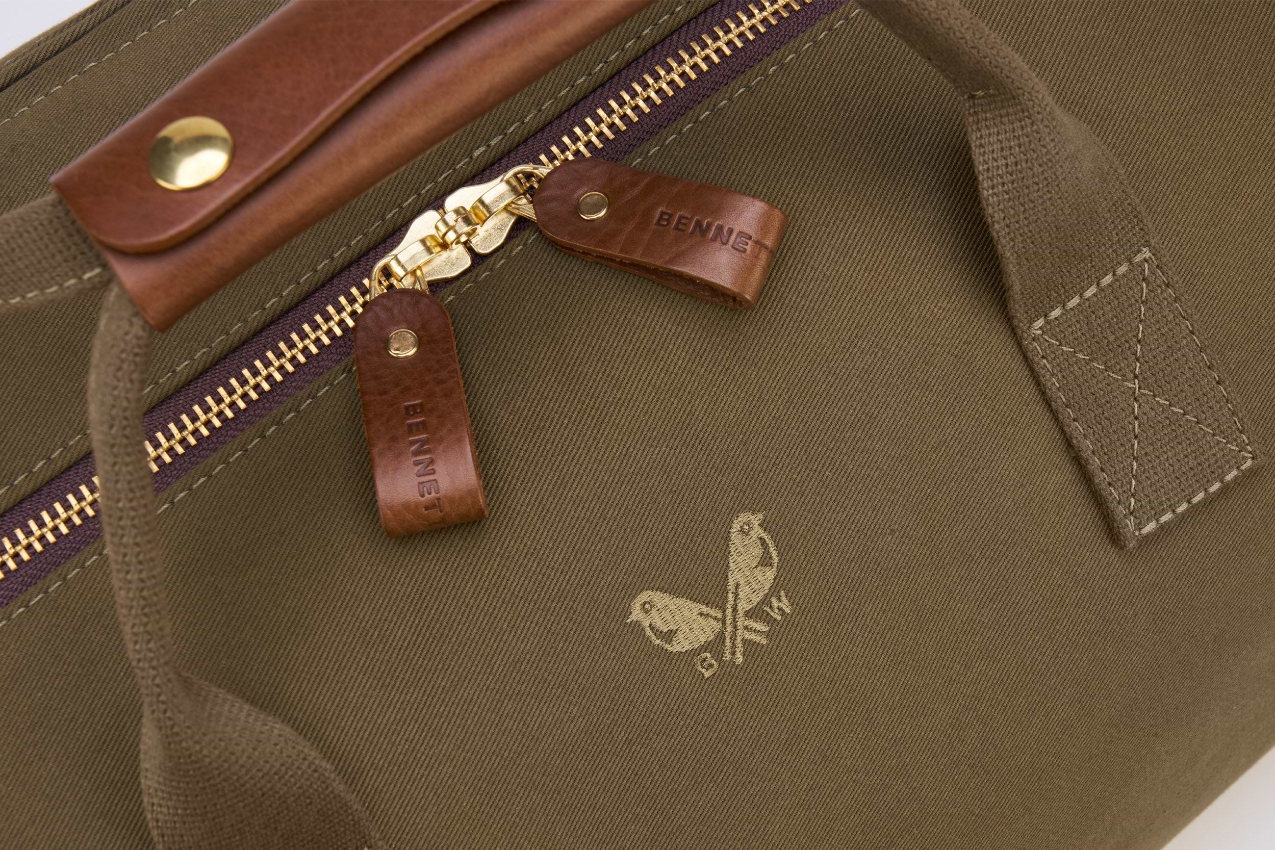Bennett Winch The Weekender バッグ オリーブ The Weekender | Olive Green Canvas Weekender | Men's Weekend