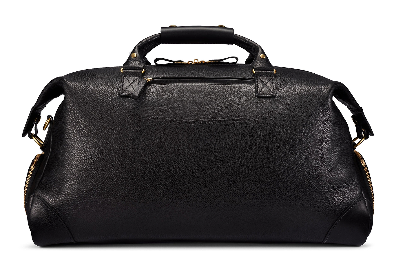 Leather Weekender - Black