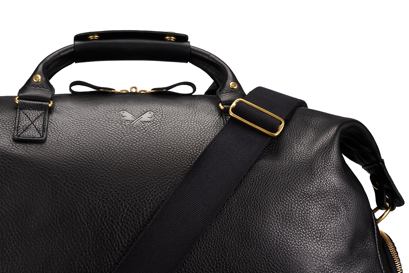 Leather Weekender - Black