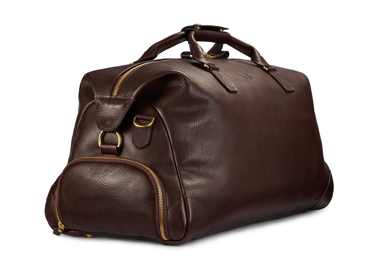 The Leather Weekender | Brown Leather Weekender Bag | Bennett Winch